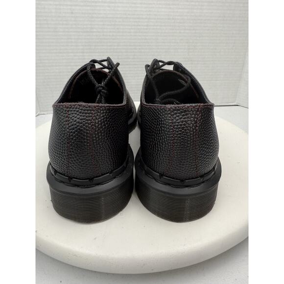 DR. MARTENS 1461 Womens Size 8 Pebble Grain Oxblood Brown Derby  Loafers Shoes - Picture 6 of 11